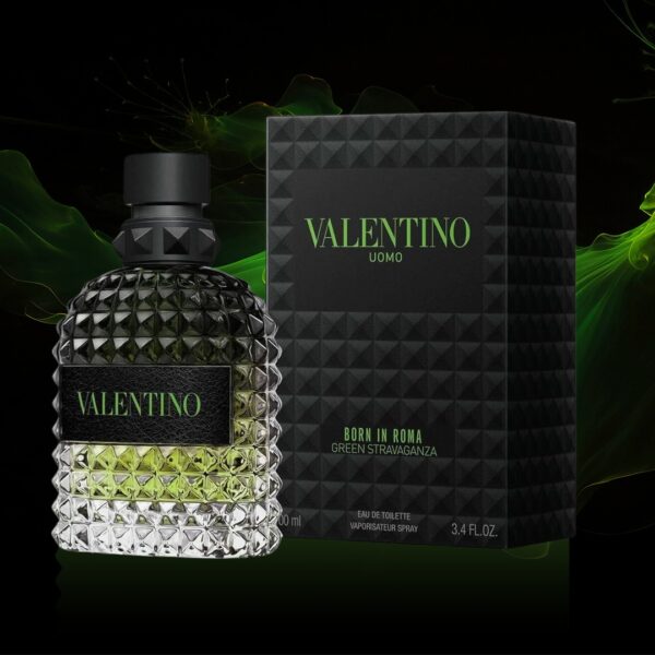 Uomo Born In Roma Green Stravaganza 3.4 oz/100ml